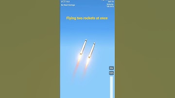 Flying 2 rockets at once in SFS