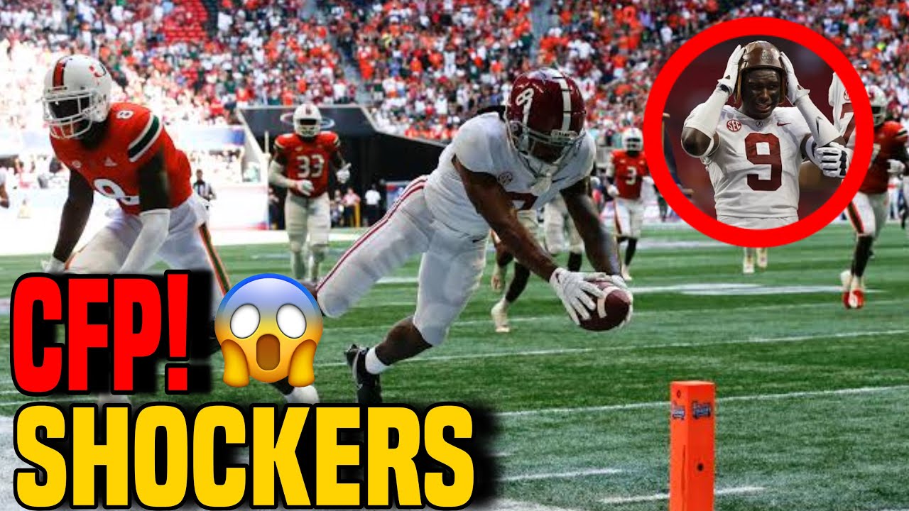 Miami & Alabama SHOCK the CFP 😱🏈 - YouTube
