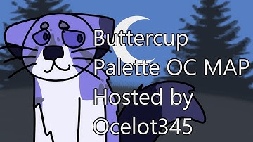 🔷 Buttercup 🔷 Complete OC Color Palette MAP 🔷