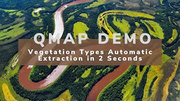 Image Processing 2020: QMap Demo - Automatic Distinguishing and Extracting Vegetation Types