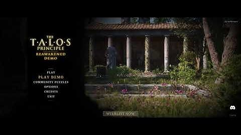 Talos Principle Reawakened Demo - How to get to the editor