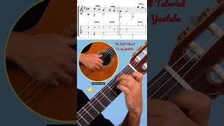 Classical guitar lesson for Beginners | #mozart