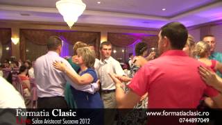 Video thumbnail of "Nunta Live Formatia Clasic Suceava si Ina Gontaru-Etno 2012"