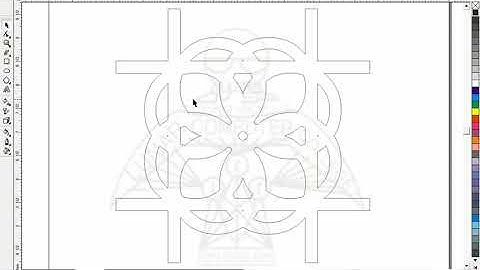 Corel Draw Daily Shape Design a CNC pattern with the letter q | Lunar Computer College