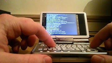 Arch Linux ARM on the SHARP Zaurus SL-C3000