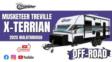 2025 Crusader Musketeer Treville | X-Terrian Off-Road Club Lounge | Fibreglass XPS Constructed