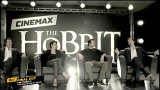 Cinemax interview with Richard Armitage, Benedict Cumberbatch, Evangeline Lilly and Luke Evans