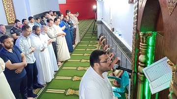 صلاة القيام ١٣رمضان١٤٤٠ بمسجد أحباب النبي بشربين. دقهلية مصر الموافق١٧مايو٢٠١٩سورة آل عمران