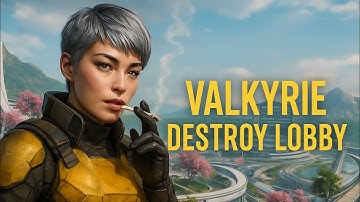 VALKYRIE DESTROY LOBBY #apexlegends SEASON 27(NO COMMENTARY)