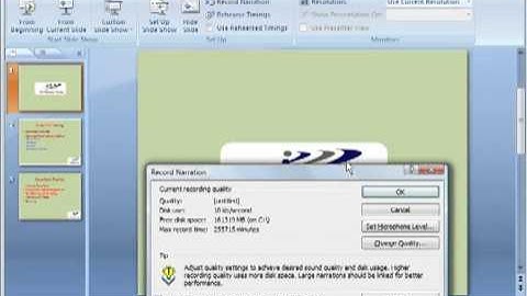 PowerPoint 2007 Tutorial 9_  Rehearse timing.flv