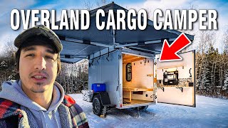 I Transformed a Cargo Trailer into the Ultimate Micro Camper | Full Build Start to Finish