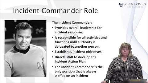 1   2   Video 2  Incident Command System and Leadership at the Unit Level 8 01