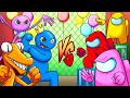 Rainbow friends vs among us cartoon animation