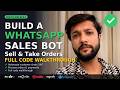 How to Automate Sales on WhatsApp — End-to-End Bot Project
