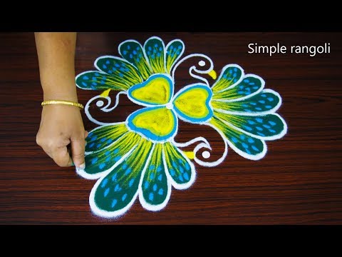 Video: 25 Unikke Rangoli-design Med Temaer Til Konkurrencer