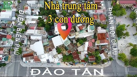 Bán nhà trung tâm thành phố Huế đường Phan Bội Châu ngay trung tâm của ba con đường chính