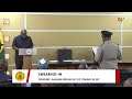 PRESIDENT MAHAMA SWEARS IN COP YOHUNO AS IGP 14th March 2025 PRESIDENT MAHAMA SWEARS IN COP YOHUNO AS IGP 14th March 2025