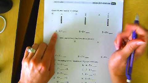 Eureka Math - 1st Grade - Module 1, Lesson 34