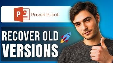 How To Restore or Recover Previous Versions of PowerPoint Files | Step By Step