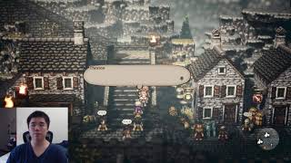 Traveling to Stoneguard and Exploring- Octopath Traveler Let's Play #46