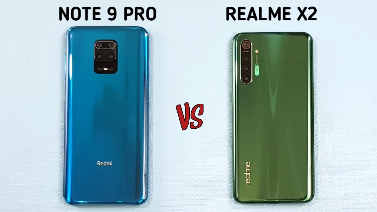 Redmi Note 9 Pro Vs Realme