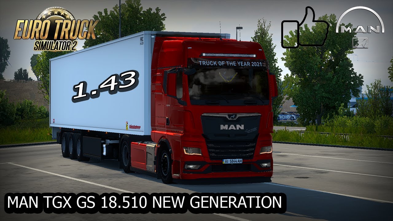 Man Tgx Gs New Generation Trailers Ets Youtube