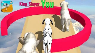Dog🐕🐕 Run 3D - Fun Race All Levels Gameplay IOS Android Levels 3-4 screenshot 1