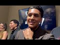 TEOFIMO LOPEZ AND TEAM BACKSTAGE IN THE LOCKER ROOM AFTER HIS FIGHT VS ROLLY EsNews Boxing