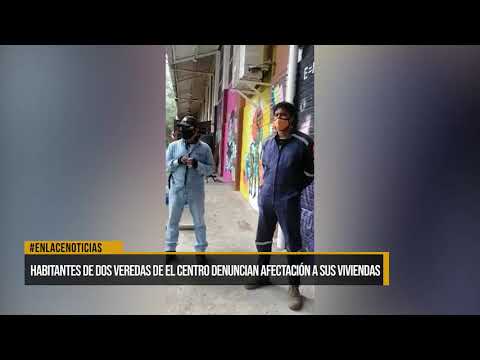 Habitantes de dos veredas del corregimiento El Centro denuncian afectaciones en sus viviendas