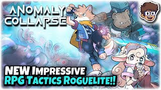 NEW Impressive RPG Tactics Roguelite!! | Let's Try Anomaly Collapse screenshot 4