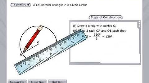 How to Construct an Equilateral Triangle | Example