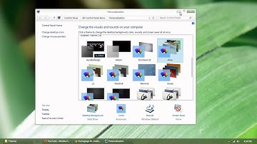 How to Install 3rd Party Theme in Windows 8