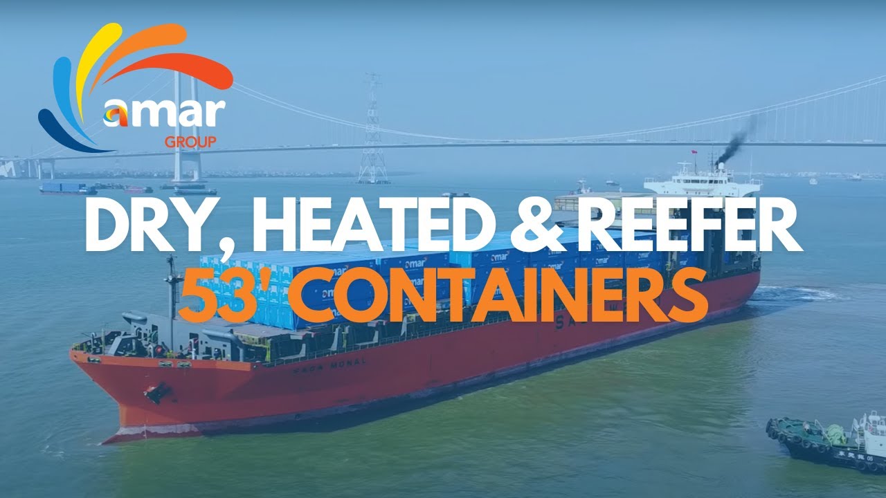 Our Fleet - 53' Dry, Heated and Reefer Containers - YouTube