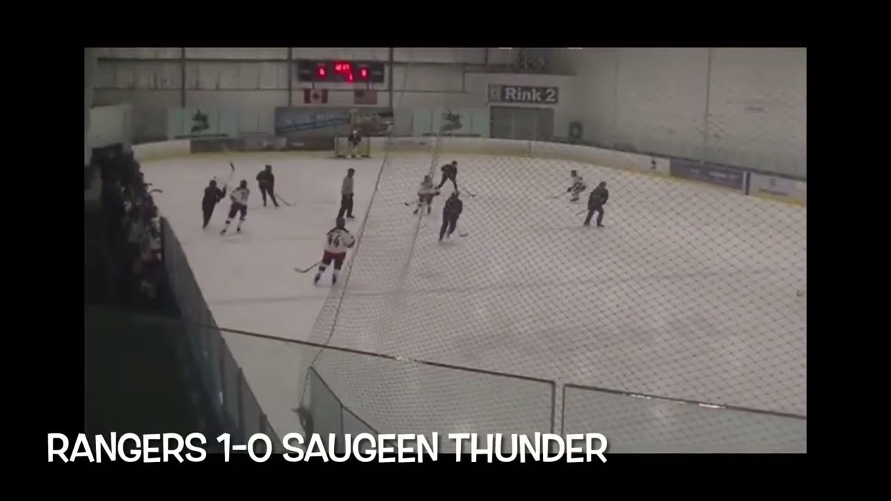 Rangers Vs Saugeen Thunder Etobicoke Tournament u18 A October 13th
