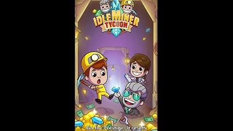 Idle miner tycoon IOS gameplay