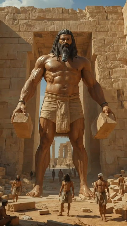How Pyramid Were Built! #ancienthistory