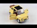 LEGO 10271 Fiat 500 Creator Expert Fly-Through Showcase Demonstration