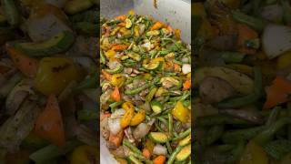 Vegetales salteados con mantequilla de hierbas ¡Deliciosos! #vegetables