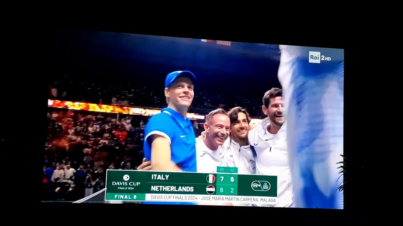 terza Coppa Devis. anche stavolta c'è la zampata di Sinner con la resurrezione di Berrettini.