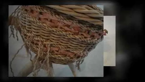 Antler Basket Artistry #5~The Wicker Woman