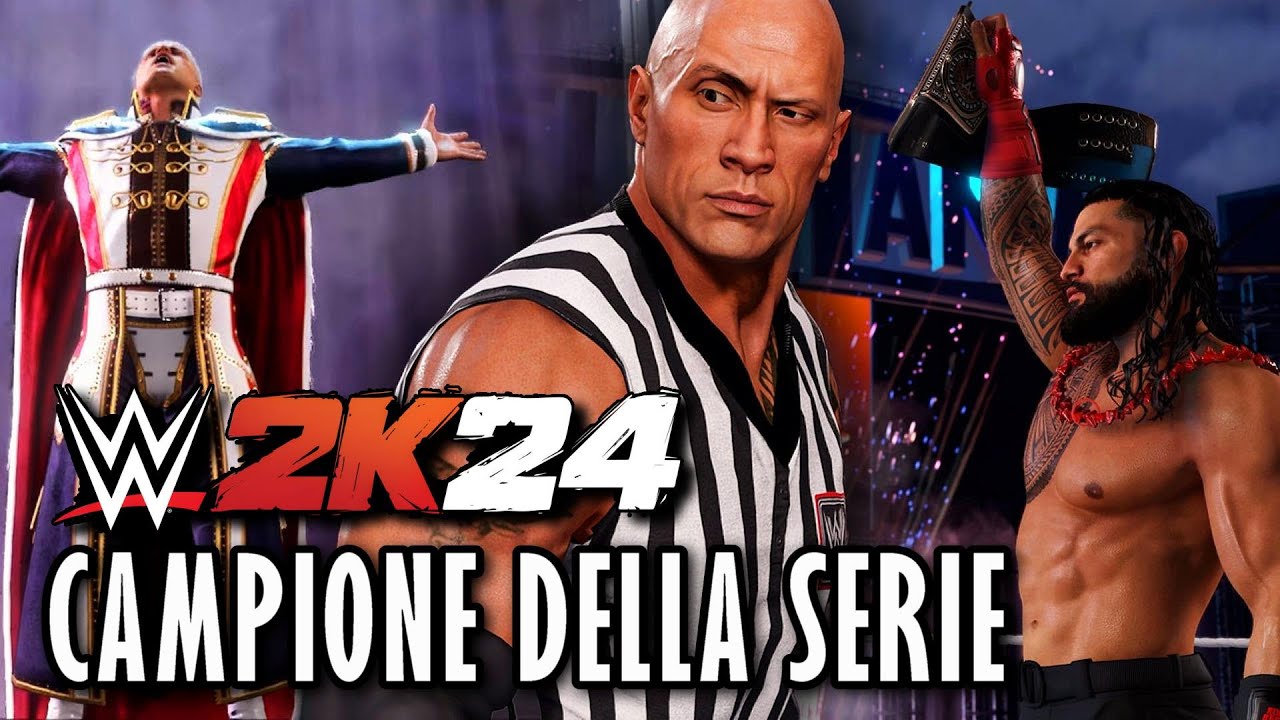 WWE 2K24 RECENSIONE: il campione della serie