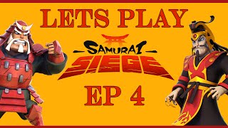 Samurai Siege Lets Play Ep4 - Rearraging My Base