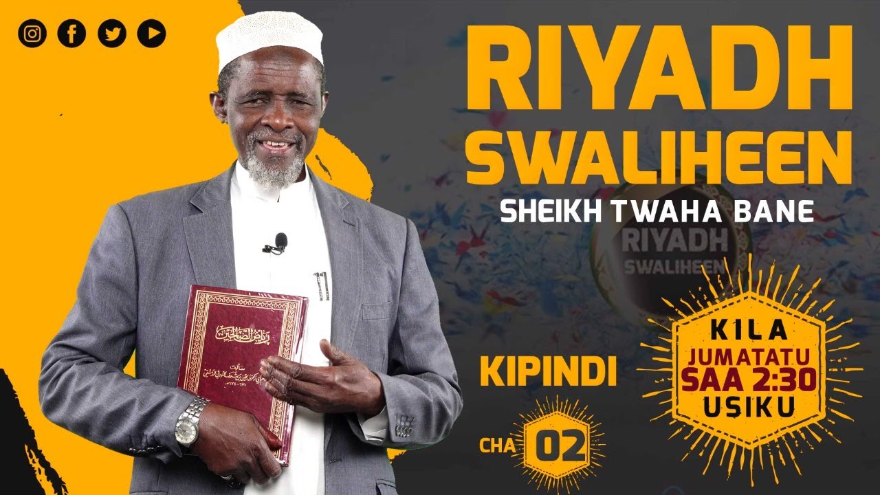 #LIVE: RIYADH SWALIHEEN, KIPINDI CHA (02) - RIYADH SWALIHEEN