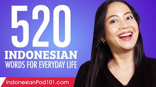 520 Indonesian Words for Everyday Life - Basic Vocabulary #26 screenshot 3