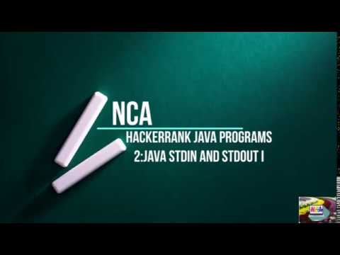 2:Java Stdin and Stdout l || Hackerrank java solutions.