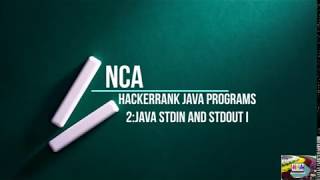 2:Java Stdin and Stdout l || Hackerrank java solutions.