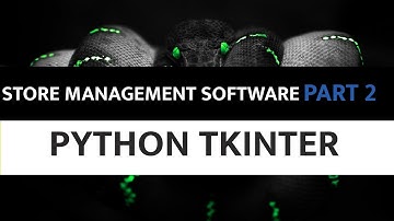 Store Management Software Using Python Tkinter - 2. Add to database layout
