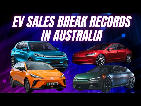 Electric car sales hit new record marketshare in Australia