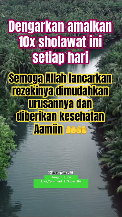 Dengarkan 10x semoga Alah lancarkan rezekinya dimudahkan rezekinya dan diberikan kesehatan #shorts