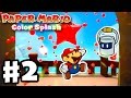 Paper Mario: Color Splash - Gameplay Walkthrough Part 2 - First Mini Paint Star! (Nintendo Wii U)